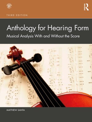 cover image of Anthology for Hearing Form